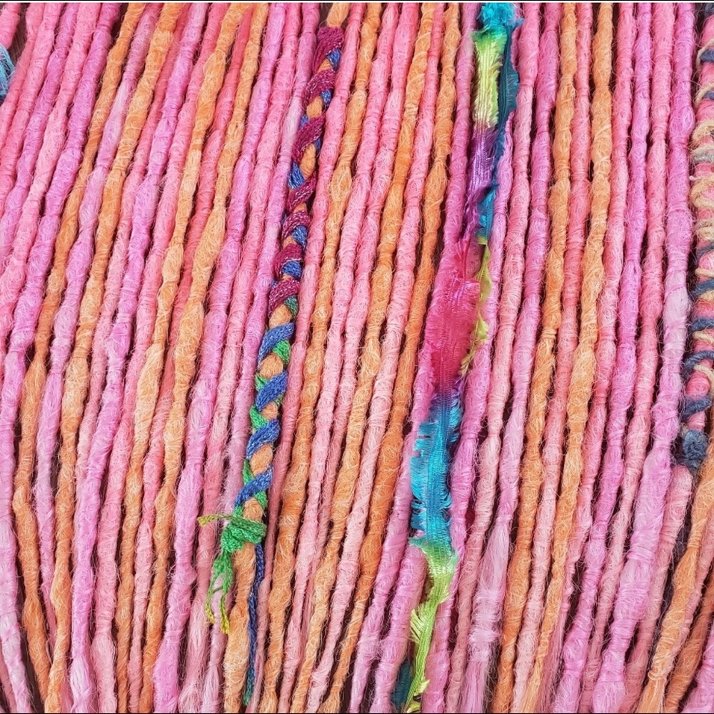 Braid in  Dreadlock extensions